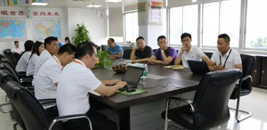 Liard business division visited our company
